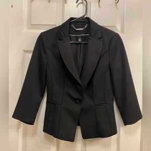 White black brand blazer size 4z barely worn